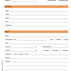 Anamnesebogen Akupunktur